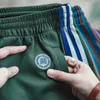 Men's Pants Maden Striped Cargo Pants Mens Vintage Straight Strap Deck Pant Classic Elastic Drawstring Contrasting Workwear Sweatpants 230329