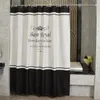 High Quality Royal Shower Curtains European Thicken Polyester Waterproof Bathroom Shower Curtain America Style Bath Curtain with H217e