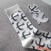 Chaussettes pour hommes 1 paire automne et hiver design original mouette dessin animé personnalité coton tube hommes femmes