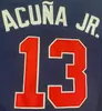 2023 S-4XL Maglia programma oro WS Ronald Acuna Jr. MATT OlSON ATlANTA JORGE SOLER DEiON SANDERS AUSTIN RILEY BRAVE OZZIE ALBIES JONES Uomo Wo