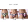 Underpants Men Beach Swim Briefs Mid-rise Camouflage Print Swimwear Swimsuit Bikini Sexy Man Swimming Pool Trunks A50