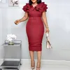 Ethnic Clothing 2023 Autumn Elegent Fashion African Women Beauty Plus Size Dress S-3XL