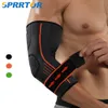 팔꿈치 무릎 패드 어깨 스트랩 조절 가능한 압축 슬리브 암이있는 1 팔꿈치 브래킷 1 개 운동에 적합한 운동 테니스 관절염 230329