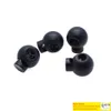 50pcslot plastica cavo di chiusura a sfera tonda Toggle Stopper Toggle Clip ampiamente per borsa zaino abbigliamento