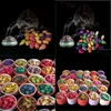 Fragrance Lamps 25Pc/Box Backflow Cone Incense Natural Plant Cones Indoor Office Aromatherapy Sandalwood Lavender Jasmine Drop Deliv Dhidj