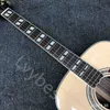 LvyBest Custom Round Body Songwriter Studio Deluxe Акустическая электрогитара GB Автор песен Акустическая гитара