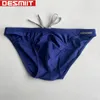 Swimwear masculin Desmiit Swimsuit masculin de maillot de bain sexy Bikini Maignement masculin Mini Swimsuit Gay Shorts Zwembroek Heren Slips Sunga 230329