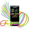 Autres fournitures de fête d'événement Fluorescence Glow Sticks Néon pour le mariage Colorful Party Light Sticks Année Concert Party Décoration Jouets pour adultes pour enfants 230329