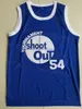 Moive Tournament Shoot Out Jerseys Basketball 54 Kyle Watson Duane 23 Motaw Wood 96 Birdie Tupac Above The Rim Costume Double College University Stitched Men NCAA