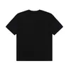 Camiseta feminina designer 2023 coelho exclusivo nova moda de luxo geléia carta impressão masculina manga curta camiseta 4wdn