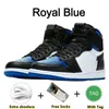 air jordan 1 basketball shoes université bleu hyper royal royaume dark moka fumée chicago unc entraîneurs eur 36-47