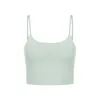 lu Sport Yoga Reggiseno ll Canotte Canotta Crop Top Donna Con Palestra Backless Sexy Fitness Cami Casual Estate C5238 LL903