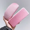 Sunglasses Cases Bags Pink Suede Glasses Case Fashion Simple Premium Flocking Glasses Box Full Frame Myopia Presbyopia Sunglasses Women Eyeglasses Box J230328