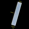 DIY Bokmärken Silicon Mold Manual Rectangular Crystal Epoxy UV Harts Mold Blank Bokmärke Silikonform för harts