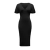 Casual Dresses Formal Dress Size 14 Women Women's Short Sleeves Ruched Cocktail Party Mini Sexy Club