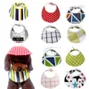 Dog Apparel Small Beach Visor Hat Print Summer Sunhat Puppy Adjustable Cool Canvas Cap Pet Cat Bib Accessories