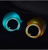 Universal Car Led Cup Holder Lichtmatten Auto Coasters Fles atmosfeer lichte constellatie achtergrondverlichting LED -dranken houders