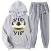 Jogging Vêtements Hommes Yip Appa Avatar The Last Airbender Set Casual Hommes Polaire Hoodies Pantalon Deux Pièces Survêtement Trendy Sportswear