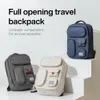 School Bags Mixi Outdoor Backpack Women Travel Bag 18 Inch Men Rucksack Waterproof Laptop White Black Blue 230328