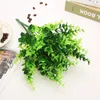 Decorative Flowers Artificial Boxwood Plant Fake Grass Greenery Palstic Leaves Home Garden Wedding Table Office Decoration Attificial