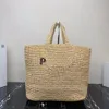 عتيقة أعلى مقبض The Tote Straw Beach Bag Designer Hobo Handbag Weave Counter Bag for Womens Mens Travel Luxury Crossbody Clutch Raffia Lady Vacation Facet
