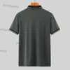 Herenpolo's Kleding Big Size Heren Poloshirts Korte mouw Ademend Golfkleding T-shirt Heren 8xl 7xl Grote Plus Designer Mode Y2303