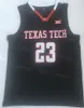 Texas Tech Star College Basketball 23 Jarrett Culver Trikots Herren Universitätshemd Alle genähten Teamfarben Schwarz Weiß Rot Für Sportfans Atmungsaktive Reine Baumwolle NCAA