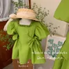 Girl's Dresses Summer New Light Luxury Fashion Girl Dress Kids Skirt Comfortable Casual Dress All-match Boutique Clothing Simple Style