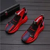 Summer New Men Socks Boots Mesh Patchwork Thick Bottom Causal Flats Breathable Shoes Loafers Sports Walking Sneakers D2H3