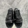 najlepsi mężczyźni designerskie buty Casual Black White Casual Sports Sneakers Treaker