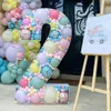 Other Event Party Supplies 73/93cm Giant Birthday Figure 0-9 Balloon Filling Box 1st 18th Birthday Decor Number 30 40 50 Balloon Frame Anniversary Decor 230329