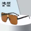 F Letter okulary przeciwsłoneczne Fundusz Nowy fan-F moda spersonalizowana głowica piękności metalowe okulary ramy Męskie i damskie