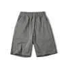 Herrshorts Maden Vintage 325G Tungviktgrå stickade fickor Löst atletiska gym Korta byxor Summer Casual Jogger Workout 230329