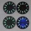 Kits de reparación de relojes, herramientas, esfera modificada de 28,5mm, NH35, NH36, verde luminoso para movimiento automático 4R 6R con logotipo S