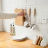 Hooks Wall Heavy Duty Self Adhesive Door Hangers Transparente wiederverwendbare nahtlose Haken für Küche Badezimmer