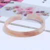 Bangle Round Thin Tiny Cute Acrylic Cuff For Women