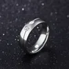 Ювелирное кольцо Dhgate Designer Ring Ring Ring теперь продает кольцо из нержавеющей стали, творческая прямая линия, слегка вогнутая женщина с S2QR