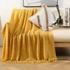 البطانيات أريكة الشمال بطانية سرير سرير منشفة السرير بطانية صغيرة تكييف بطانية قيلولة بطانية متشابكة 230329