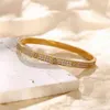 gioielli firmati carti love bangle full diamond bracelet bracciale da donna in argento con stella in oro rosa texture sparkle diamond squisita popolarità