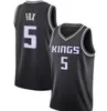 Sac de Aaron Fox Basketball Cournyys Domantas Sabonis Men Keegan Murray Harrison Barnes Holmes Huerter Davion Mitchell Malik Monk Trey Lyles City Jersey