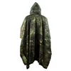 Regen slijtage regenjassen ondoordringbare regenjas poncho outdoor militaire tactische regenkleding camping wandeljacht ghillie pakken reizen paraplu regenuitrusting 230329