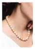 Chains Huge Charming 18"11-12mm Natural South Sea Genuine White Golden Round Pearl Necklace Jewelry Choker