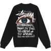 Mens Designers Hoodies Letters Sweatshirt Women 2023SS Eye Printed Tops Sweatshirts Hoody Round Neck Long Sleeve Par Loose Opprmi