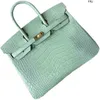 birkinbag Designer Bags Birki Handbags Have Skin Birkis Alligator Bright Face Womens Bag 25 Sewn Fog Nail