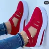 Dress Shoes 2023 dames sneakers platform Casual ademende sportontwerp gevulkaniseerde schoenen wiggen Wedges vrouwelijke schoenen zapatillas mujer aa230328