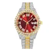 여성 시계 reloj Hombre 다이아몬드 방수 시계 여성 스테인리스 블루 표준 시계 패션 캐주얼 시계 남성 럭셔리 큰 브랜드 시계 230329