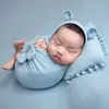 毛布3 buah set topi bayi bantal bungkus baru lahir fotografi alat peraga foto menembak aksesoris 230329