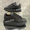 2023designer Casual Shoes reflective chain reaction sneakers triple black white suede blue yellow fluo tan luxury men women shoe designer Trainers