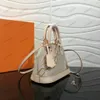 2023SS Borsa a tracolla Alma Bb Damier Azur N40472 Con stampa nautica di corde e catena Borsa nuova primavera Donna Luxurys Designer Borse Totes Purses