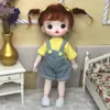 Doll Bodies Parts 17CM Mini Cute BJD s Fashion Full Set Clothes Princess Makeup Joints Movable Accessories 16CM 18 Girls Child Toy Gifts 230329